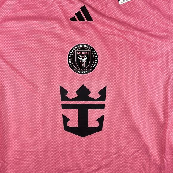 Inter Miami CF Men's Adidas XX-Large Pink Black Aeroready Home Aunthentic Jersey - Picture 2 of 16